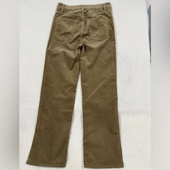 FRAME DENIM/ Women’s Tan Corduroy / Le Sleek Straight / Size 28 - Picture 2 of 10